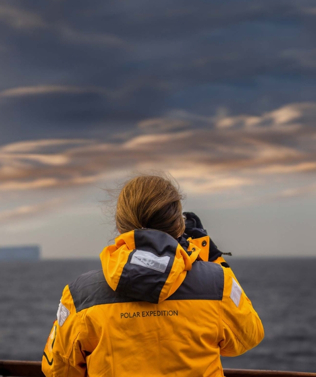 Passenger in Quark expedition jacket